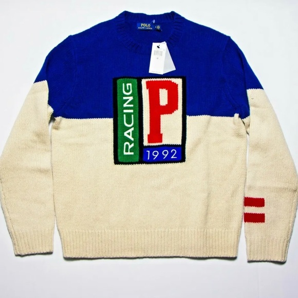 Polo Ralph Lauren Other - Polo p-racing knit size large bnwt ❌ SOLD❌